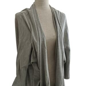 NWT Cozy, Soft Cottage Core Grey Duster Cardigan Sweater Coat